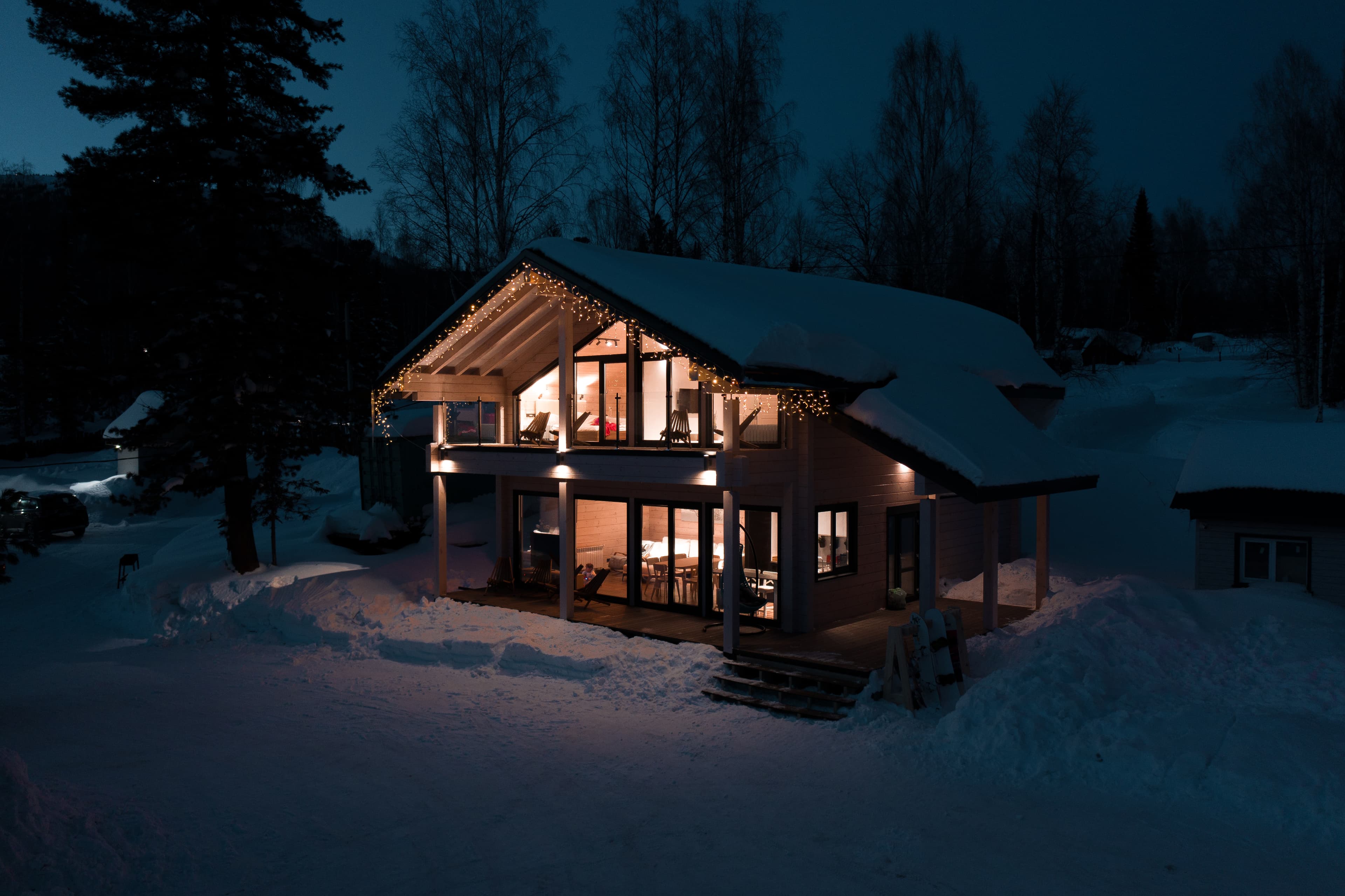 Двухэтажное шале